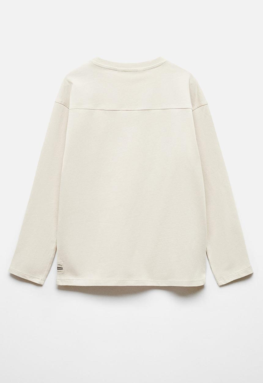 MANGO - T-shirt diego - sand