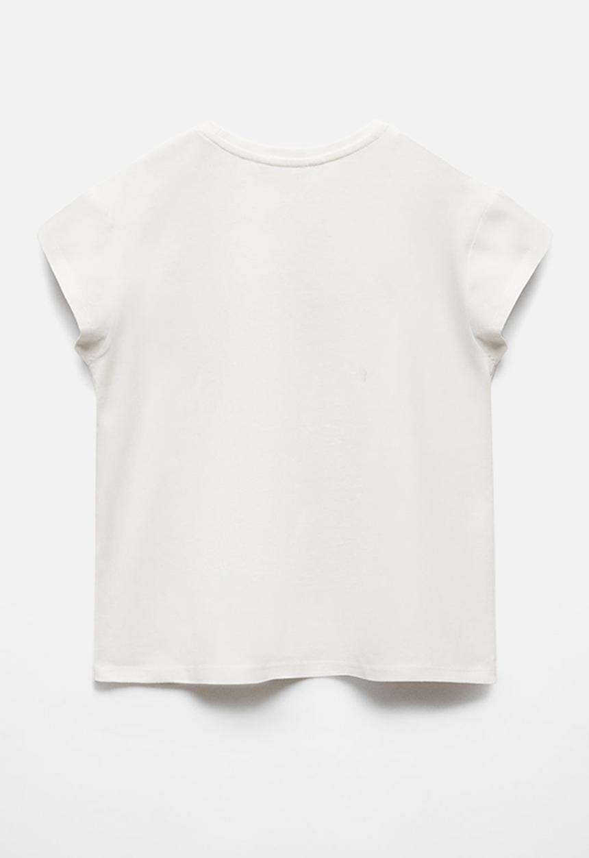 MANGO - T-shirt magical - offwhite