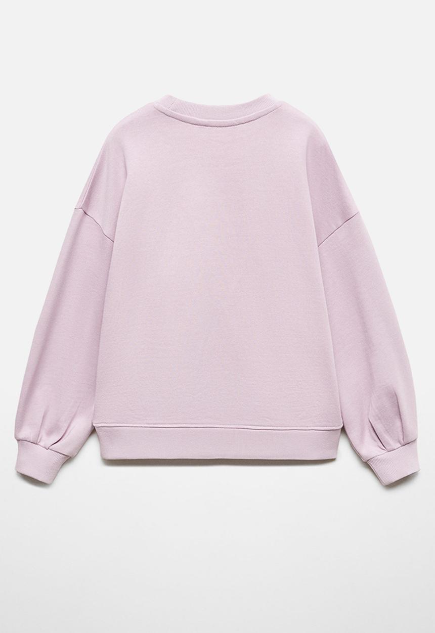 MANGO - Sweatshirt cece - mauve