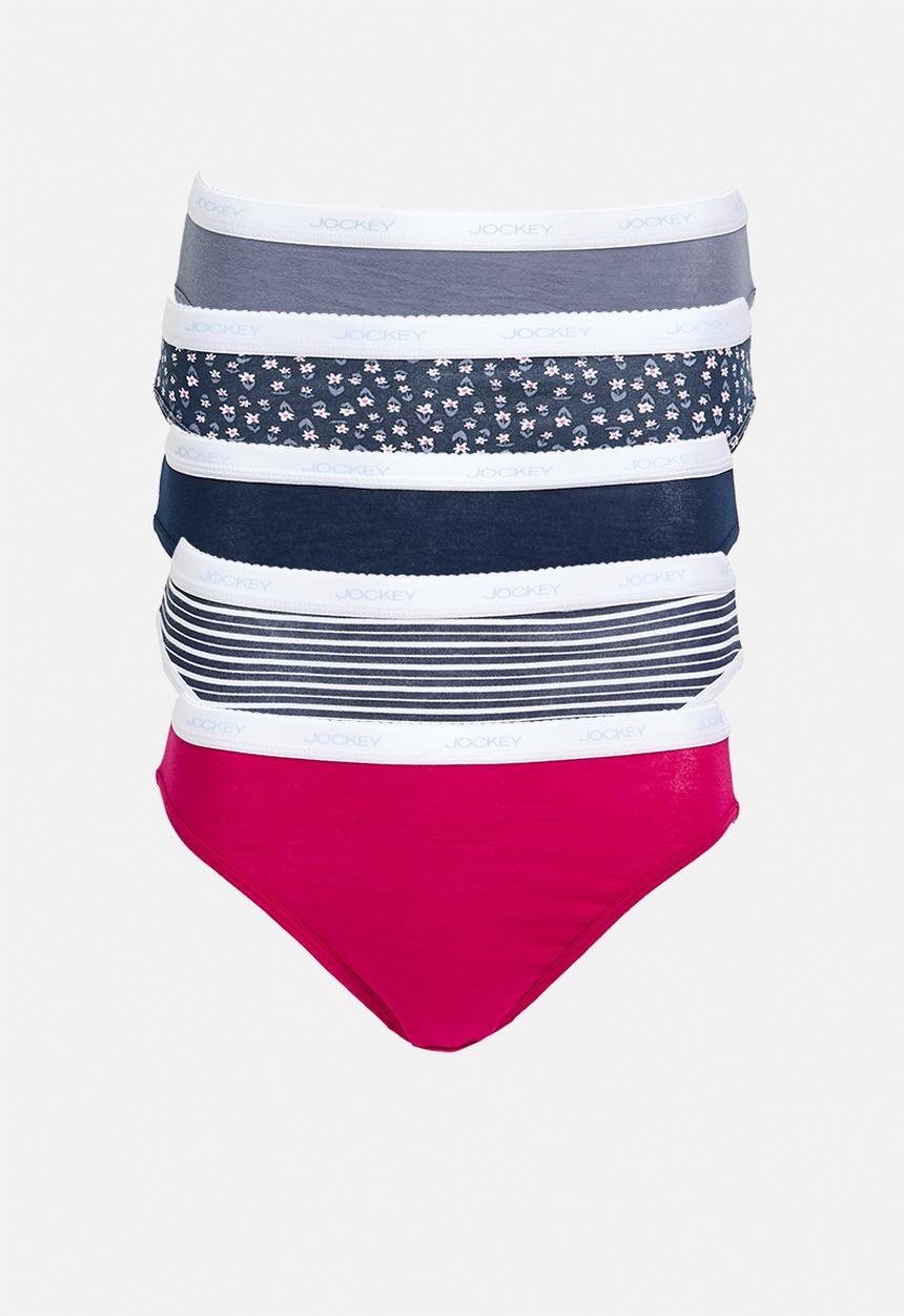 Jockey - 5 Pack printed french cut - multi
