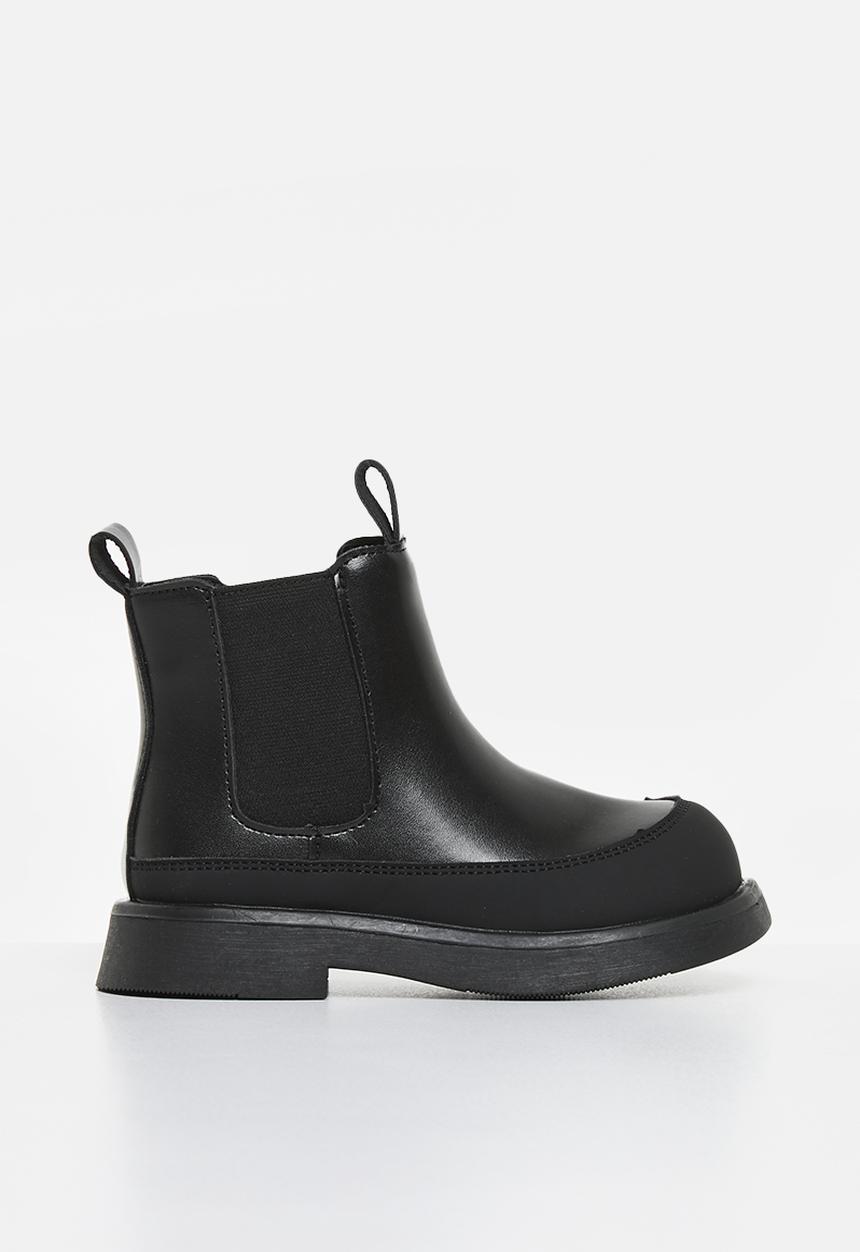 Pop Candy - Platform chelsea boots - black