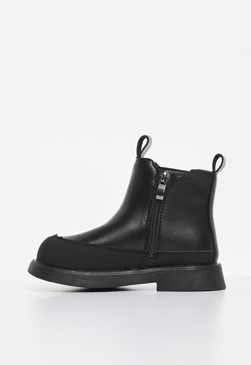 Pop Candy - Platform chelsea boots - black