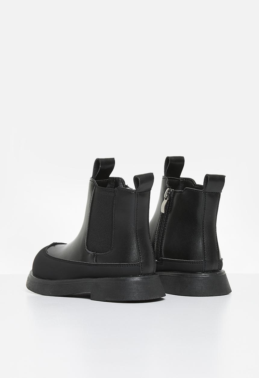 Pop Candy - Platform chelsea boots - black