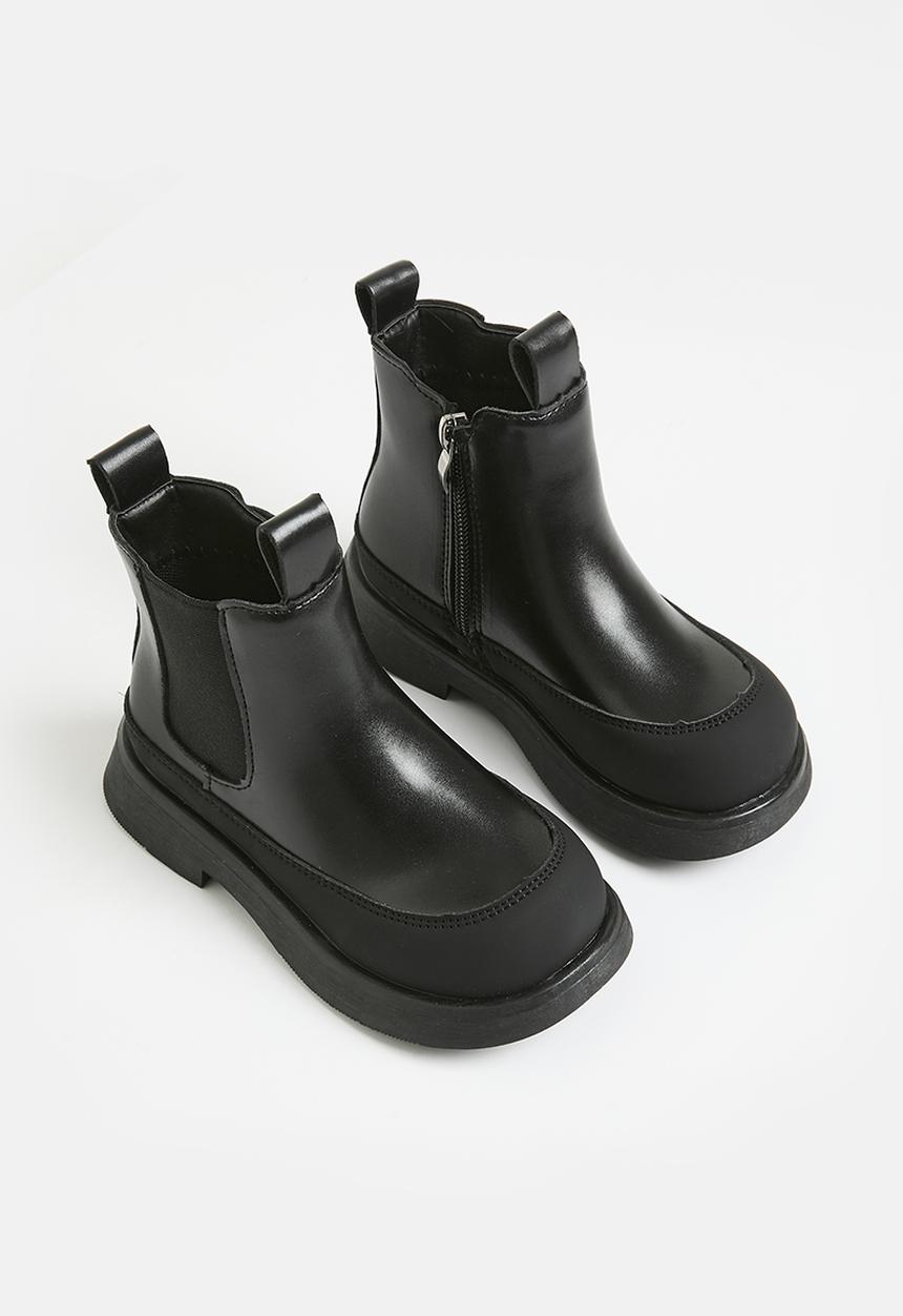Pop Candy - Platform chelsea boots - black