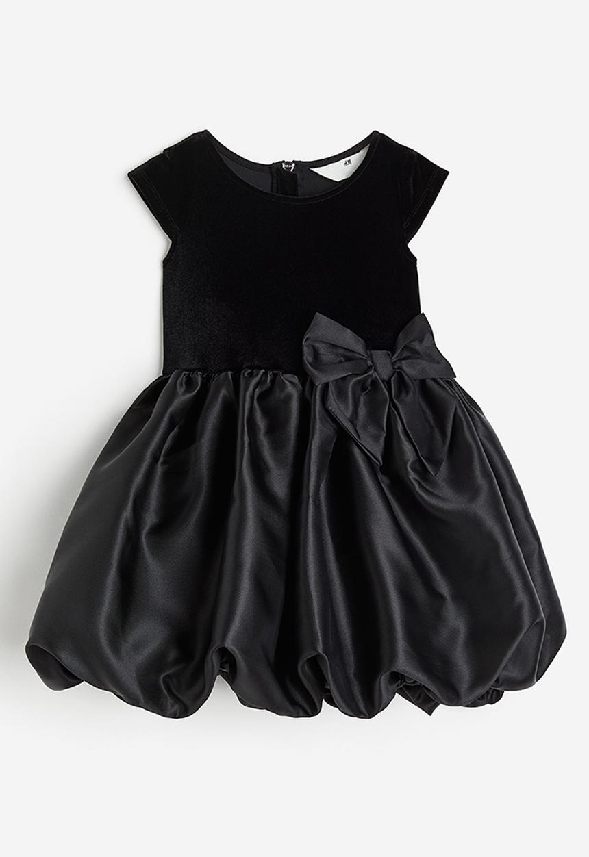 H&M - Flared-skirt dress - black