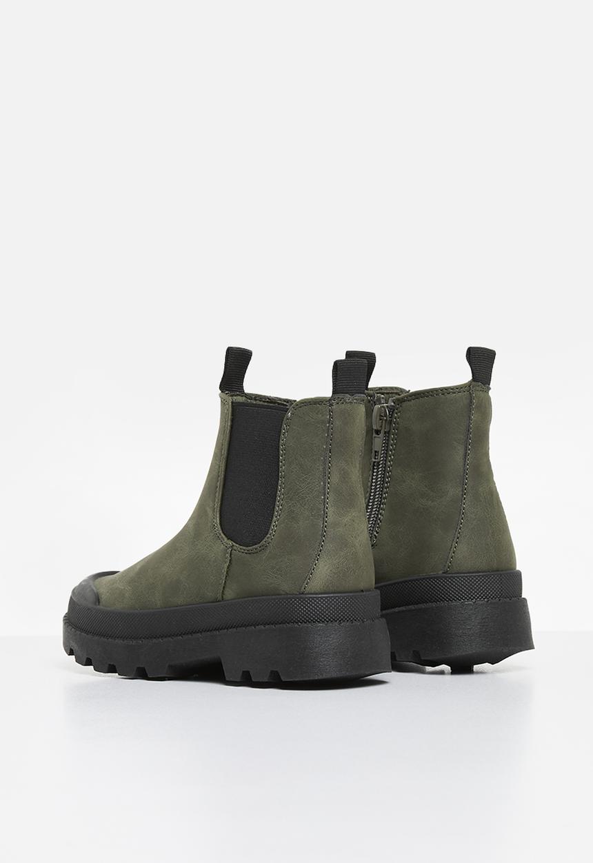 Pop Candy - Boot - olive
