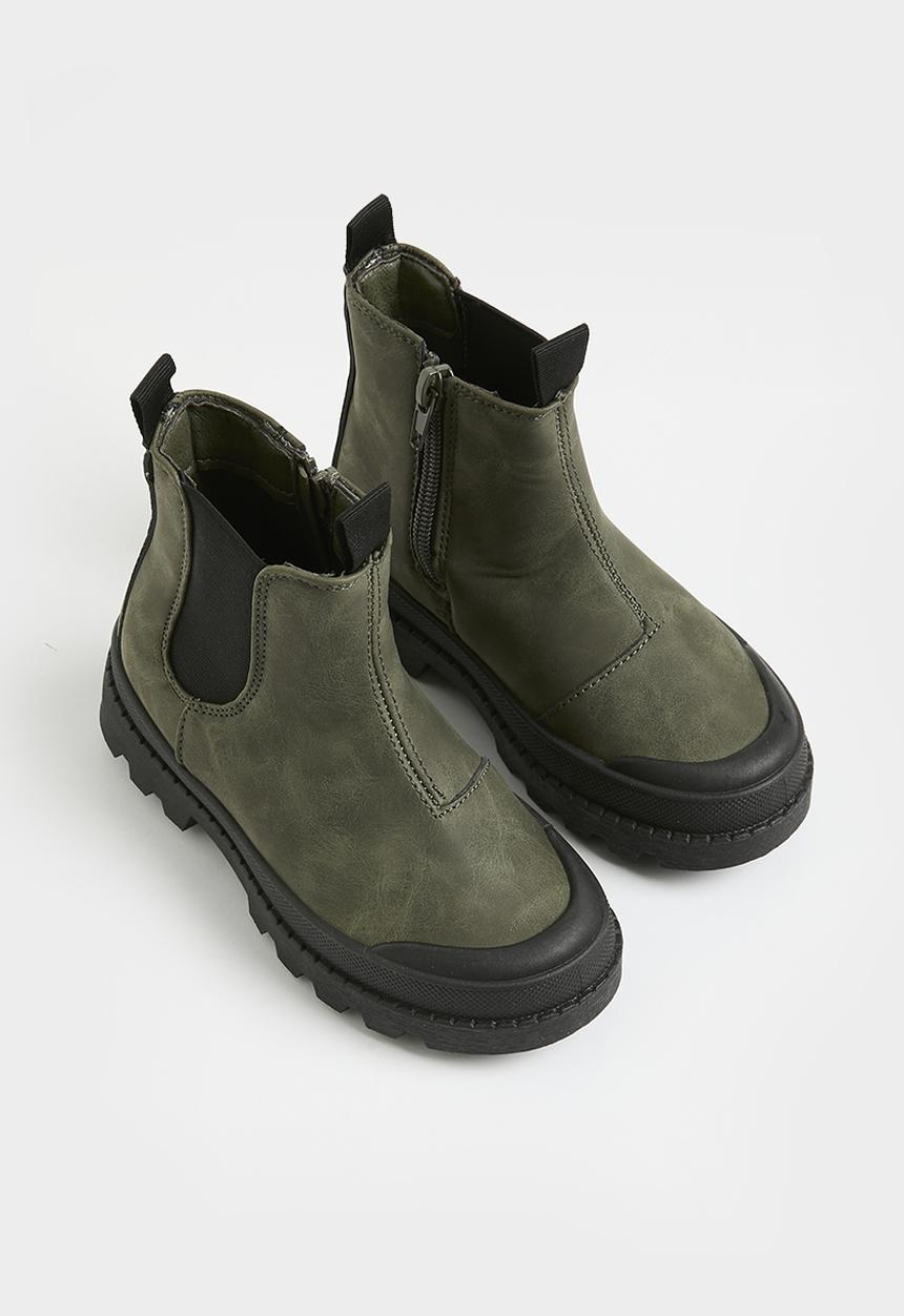 Pop Candy - Boot - olive