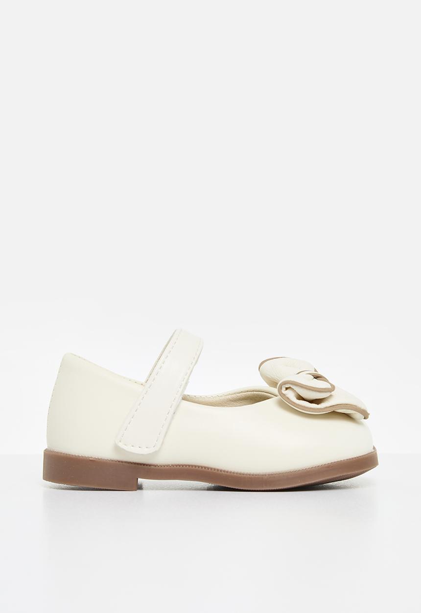 Pop Candy - Bow décor mary janes - beige