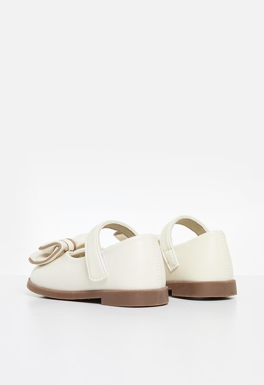 Pop Candy - Bow décor mary janes - beige