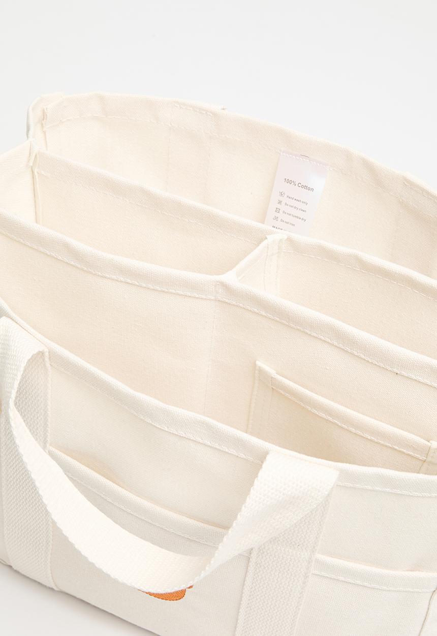 Pop Candy - Nappy tote bag - white