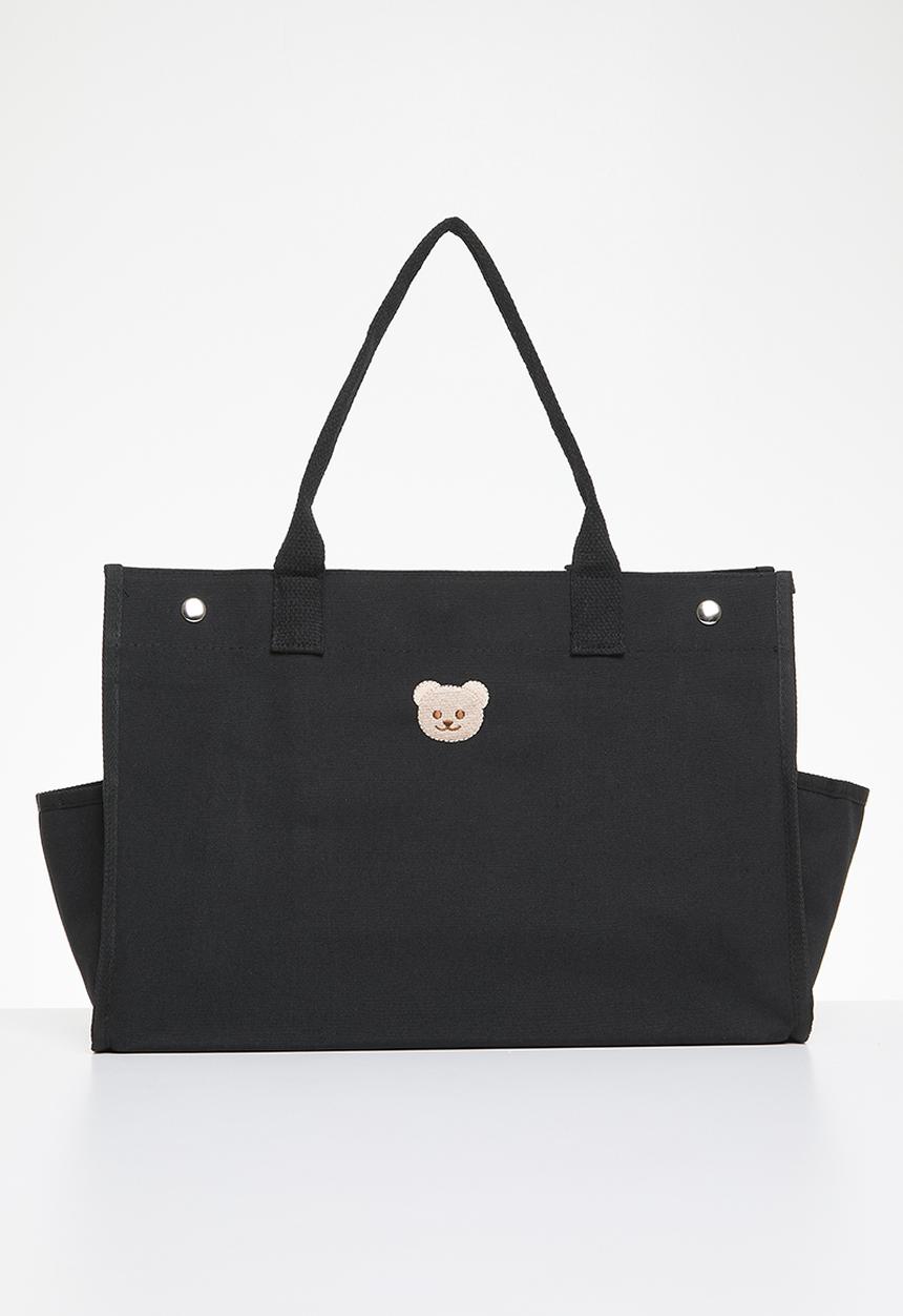 Pop Candy - Nappy tote bag - black