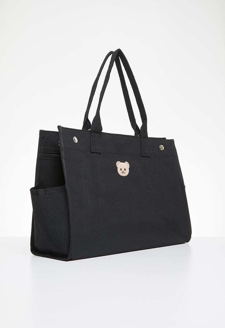 Pop Candy - Nappy tote bag - black