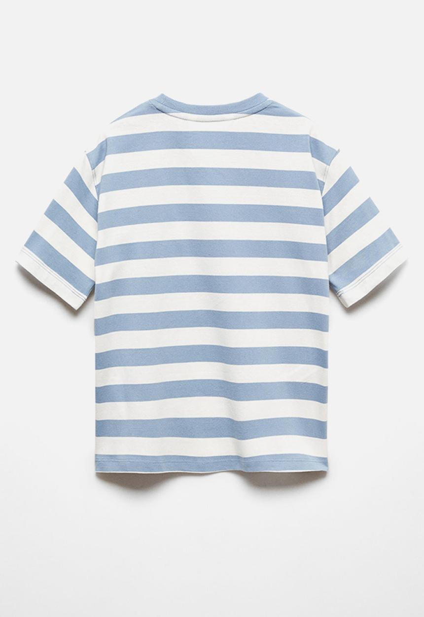 MANGO - T-shirt apolo - sky-blue