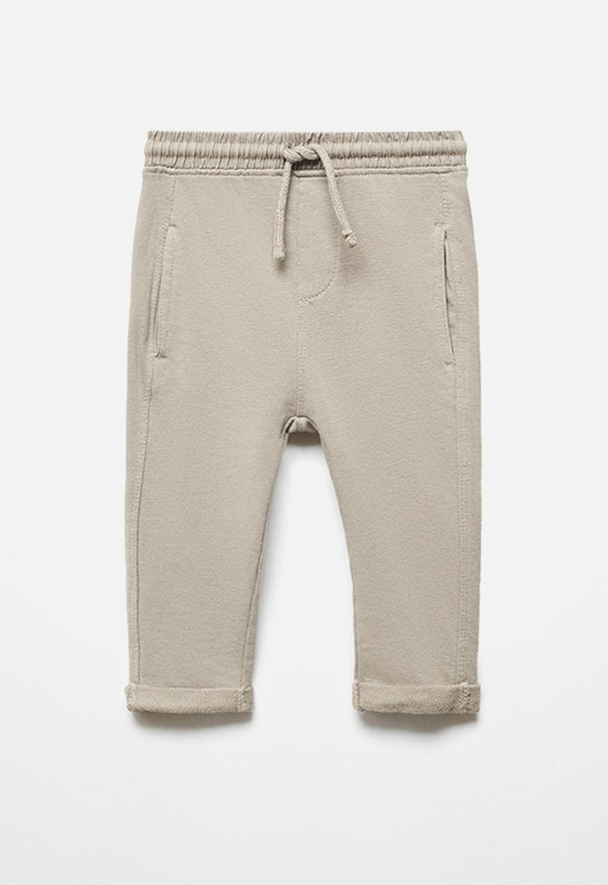 MANGO - Trousers ramon - light-brown