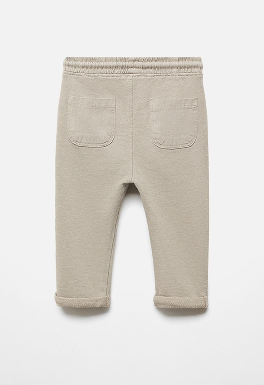 MANGO - Trousers ramon - light-brown