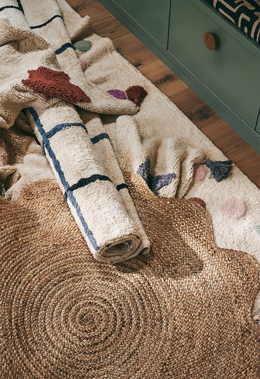 Sixth Floor - Dashi woven rug - natural