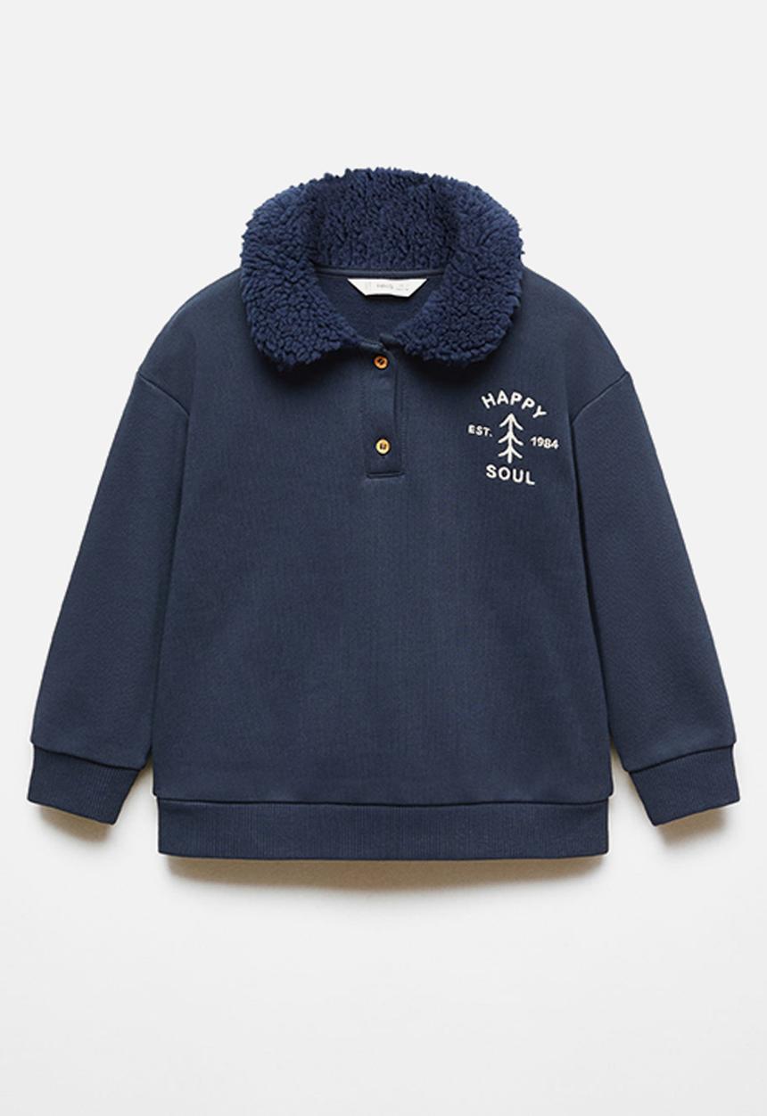 MANGO - Sweatshirt soul - navy