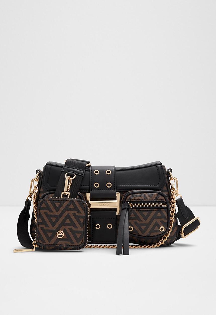 ALDO - Cargo crossbody - black multi