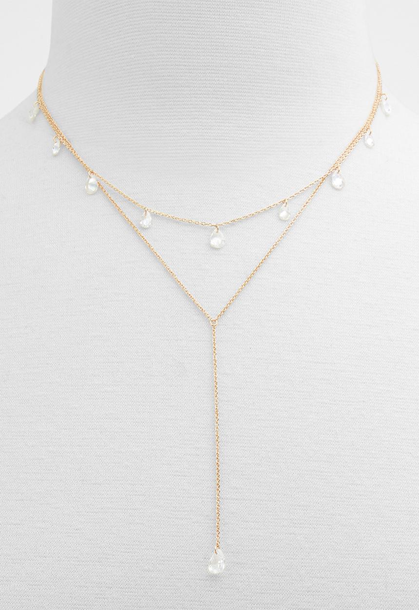 ALDO - Lagrima neckkace - gold