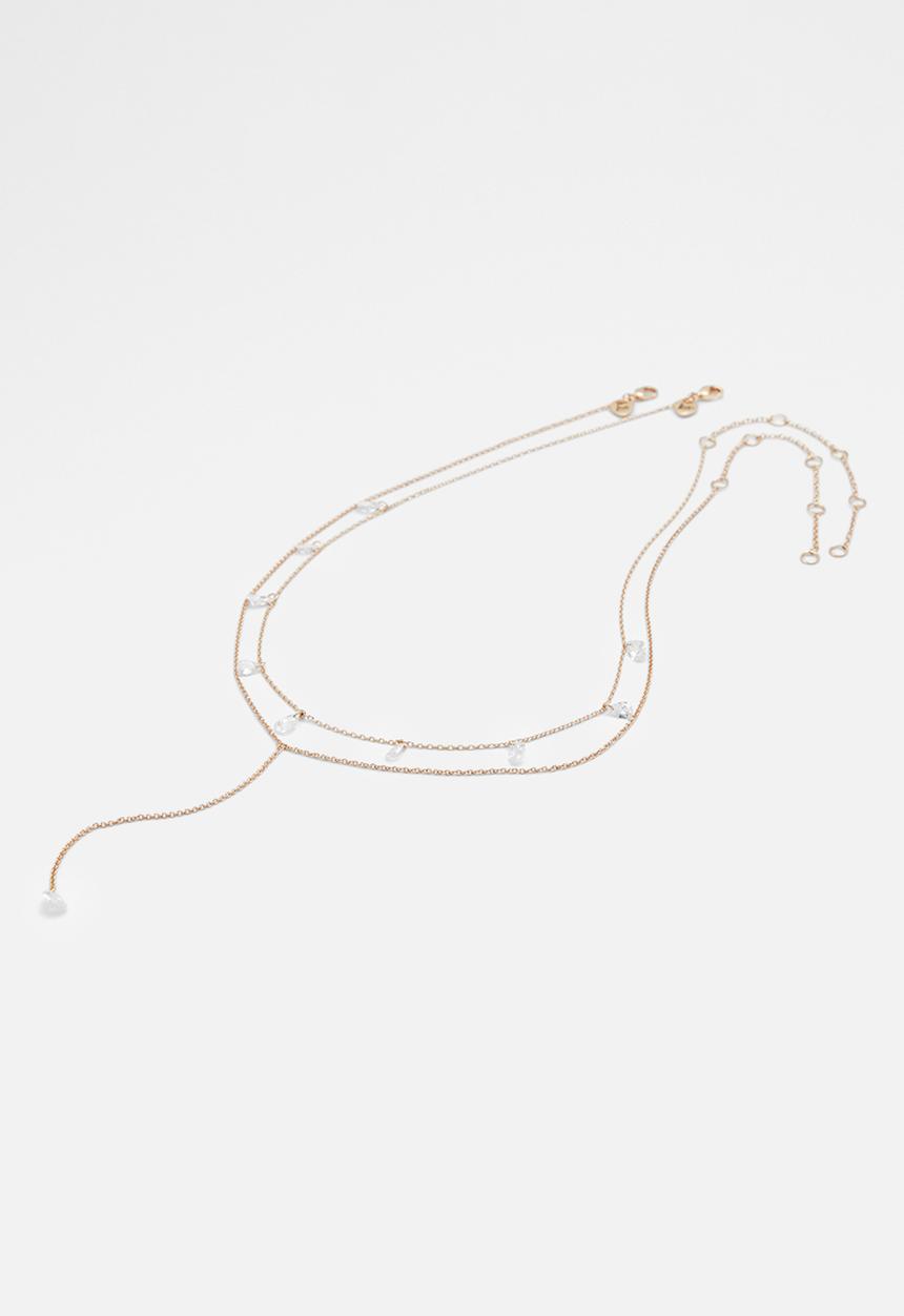 ALDO - Lagrima neckkace - gold