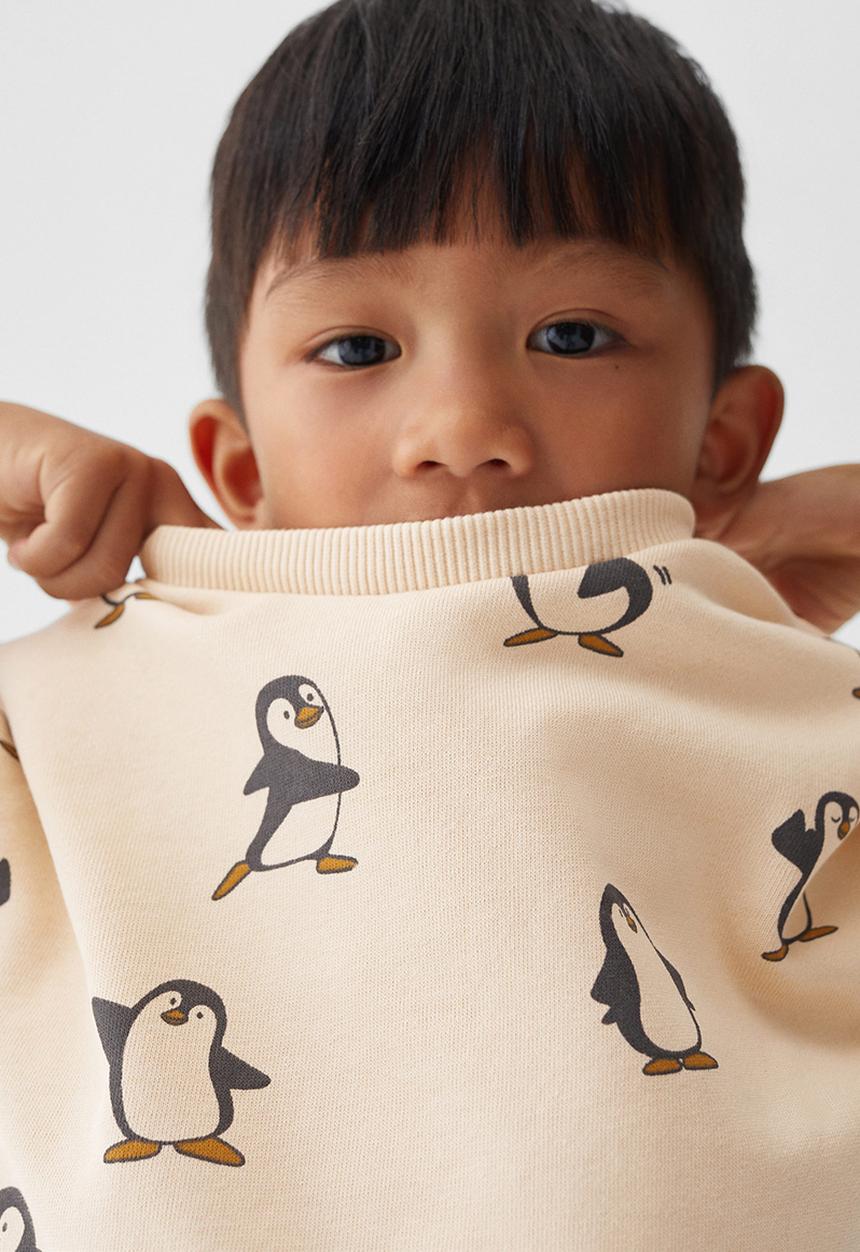 MANGO - Sweatshirt polar - sand