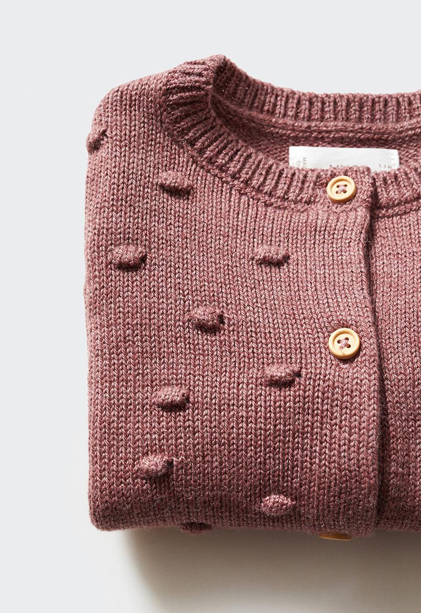MANGO - Cardigan lola - pink