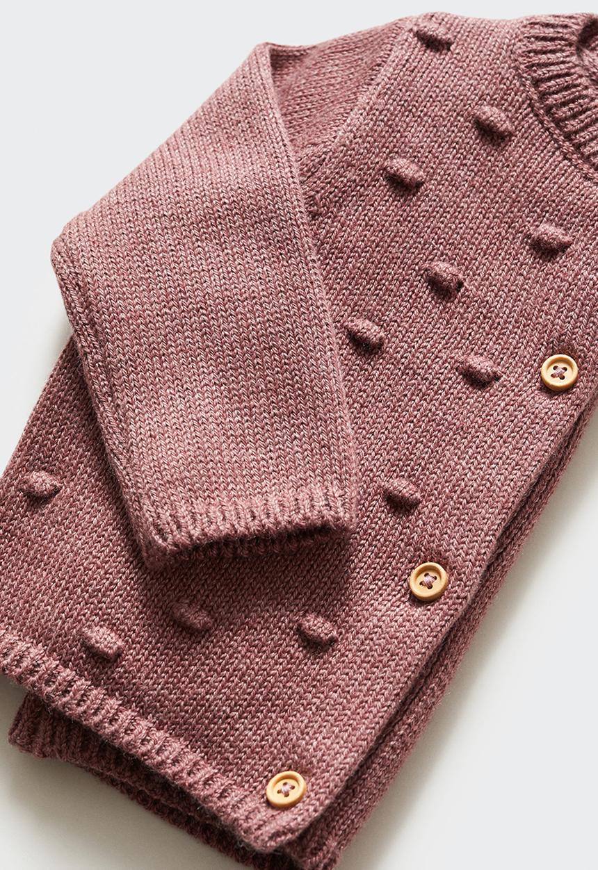 MANGO - Cardigan lola - pink