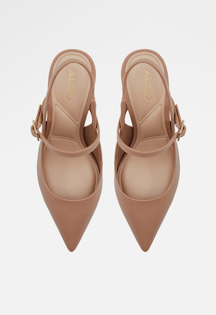 ALDO - Papilliana slingback heel - bone