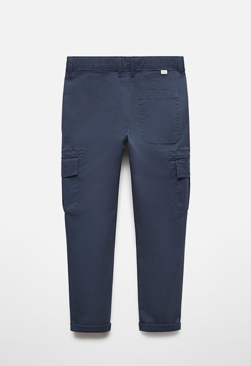MANGO - Trousers cargo - navy