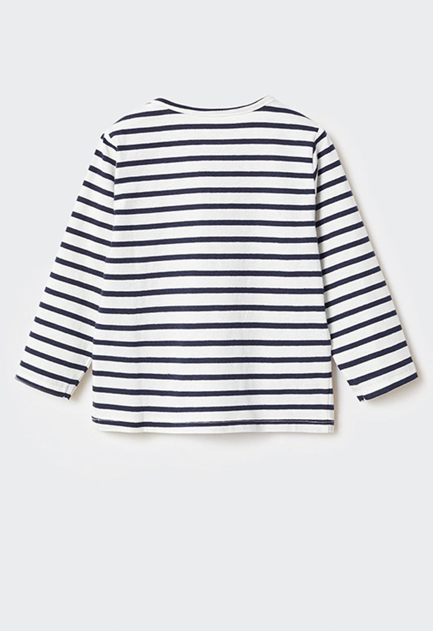 MANGO - T-shirt cadenet - navy