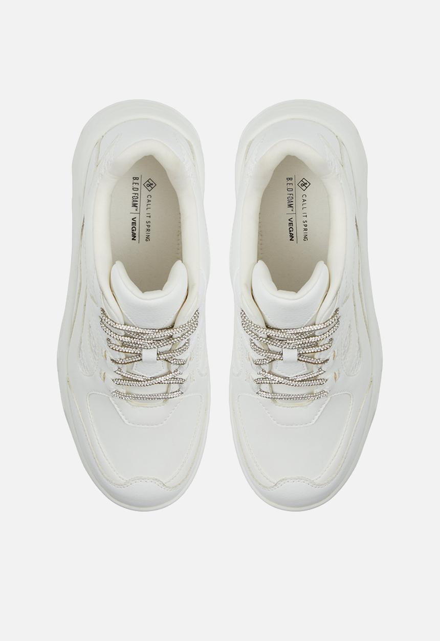 Call It Spring - Alasandra platfrom sneaker - white