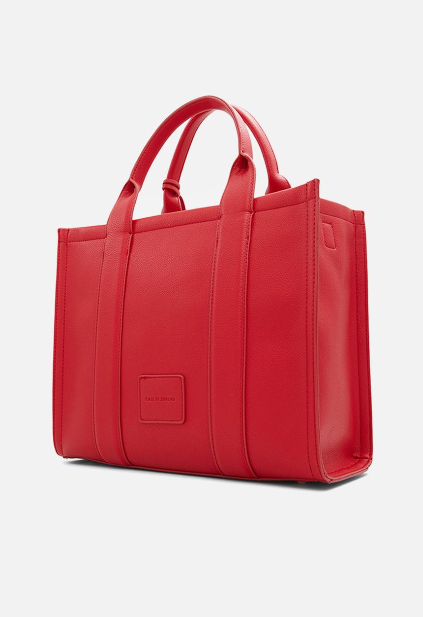 Call It Spring - Qoa tote bag - red