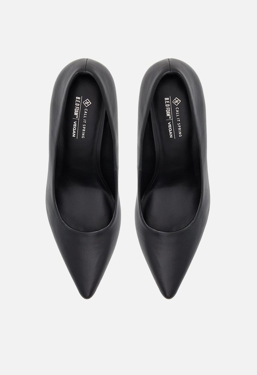 Call It Spring - Theresa court heel - black