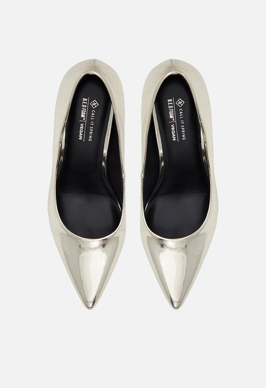 Call It Spring - Theresa court heel - gold