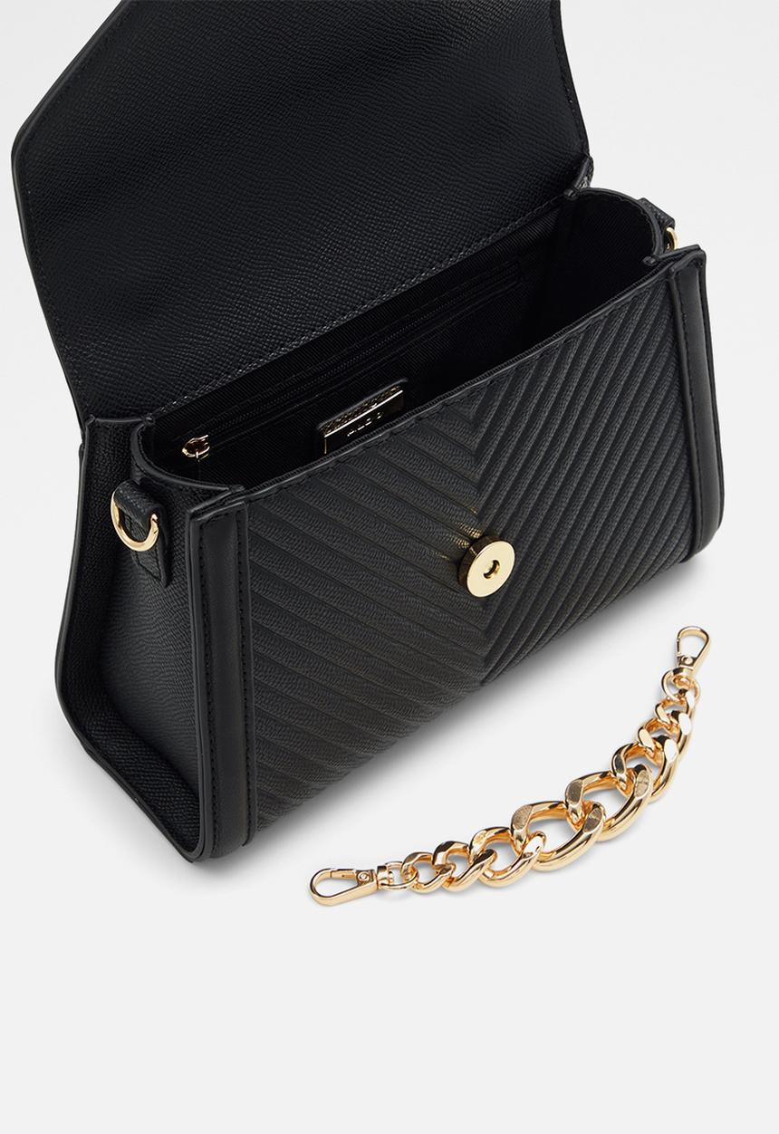 ALDO - Bynight top handle bag - black