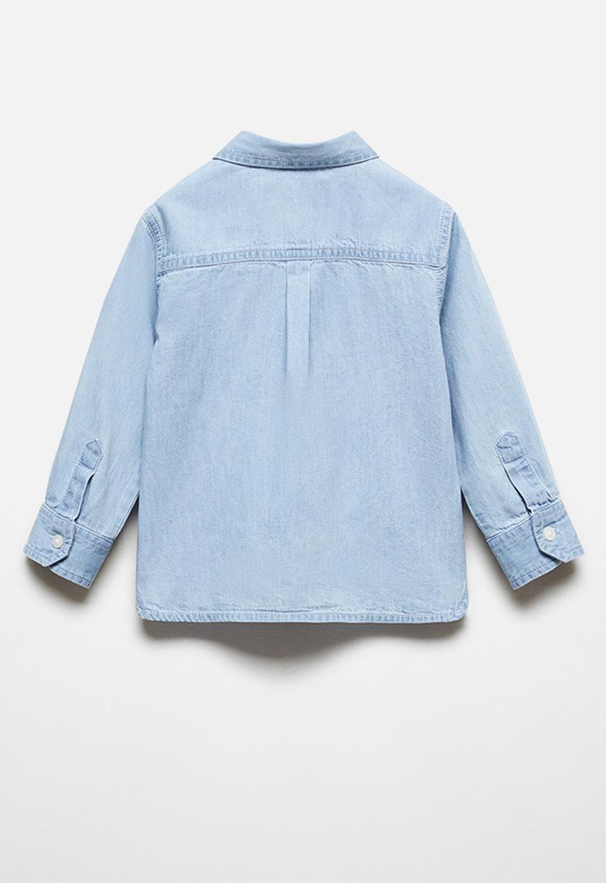 MANGO - Shirt tonib - denim