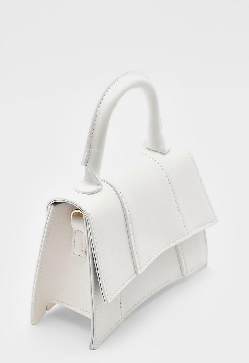 boohoo - Curve grab bag - white