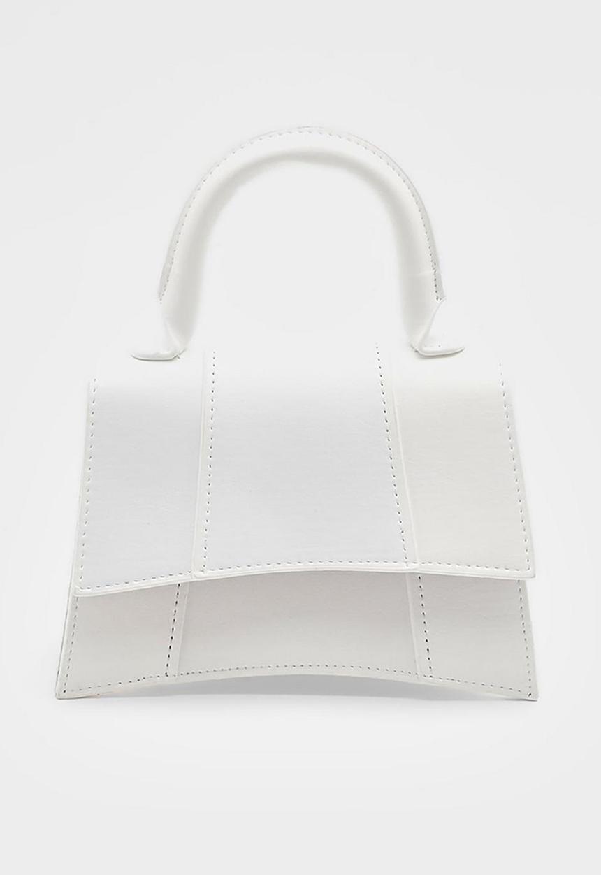 boohoo - Curve grab bag - white