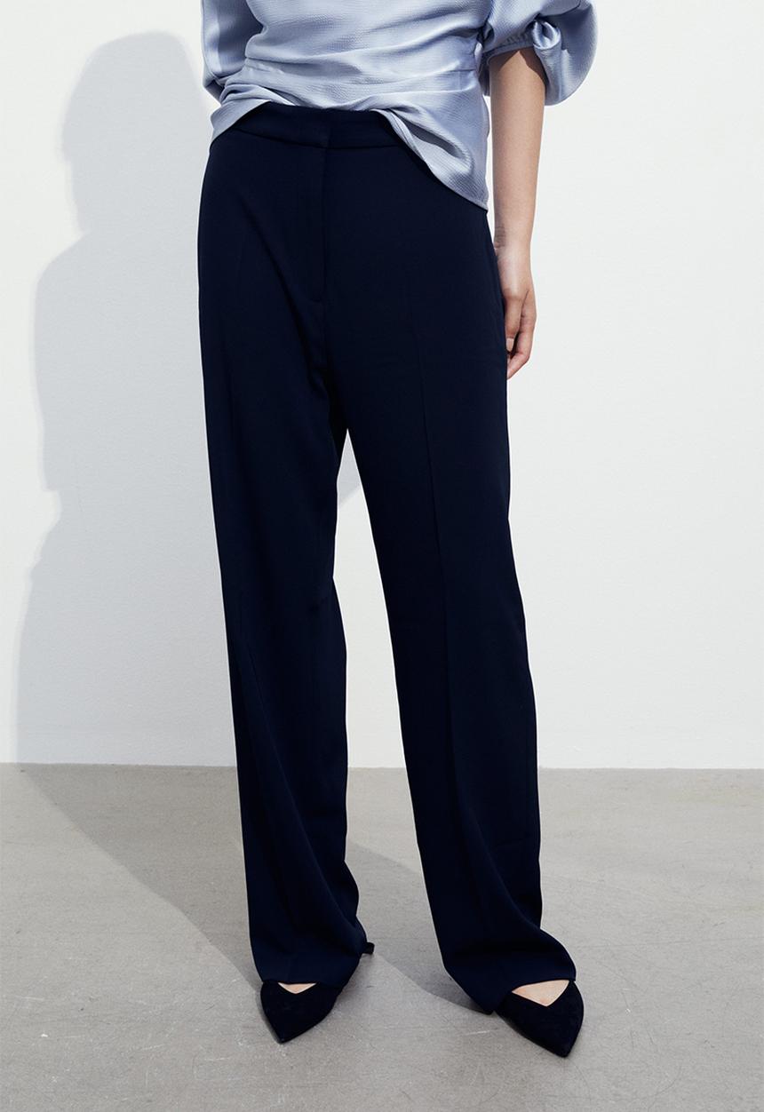 H&M - Wide trousers - blue