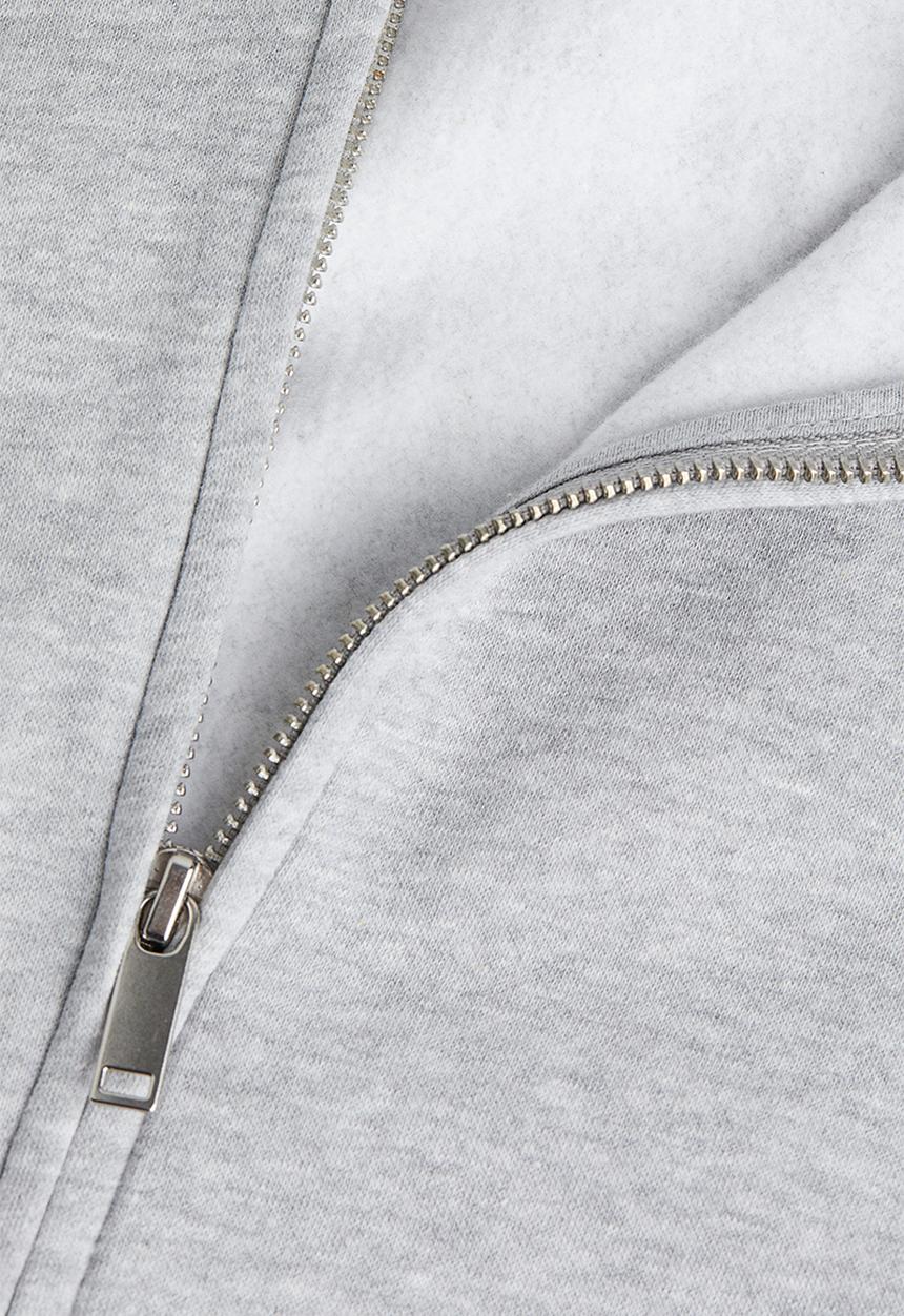 H&M - Zip-through hoodie - grey