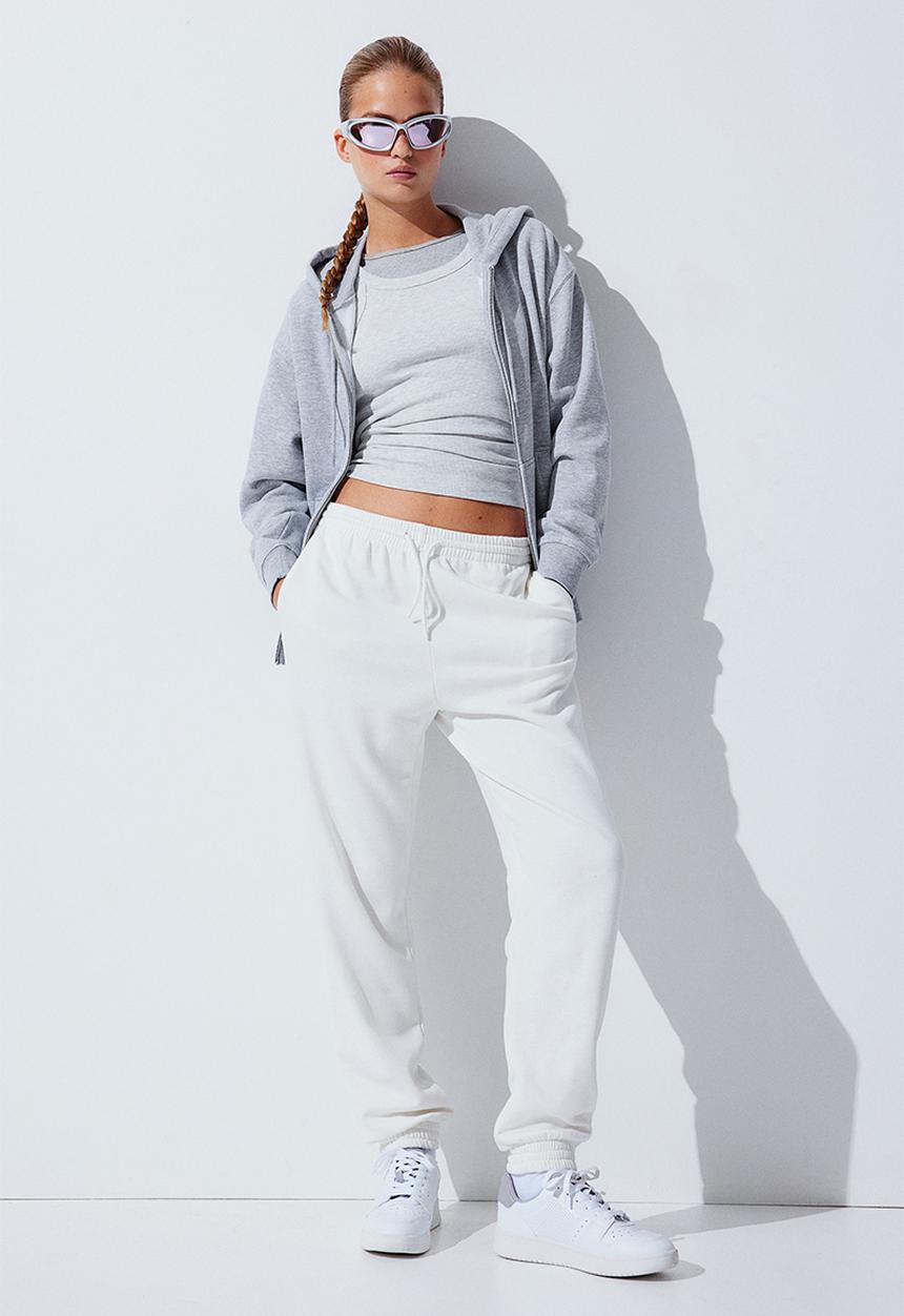 H&M - Zip-through hoodie - grey
