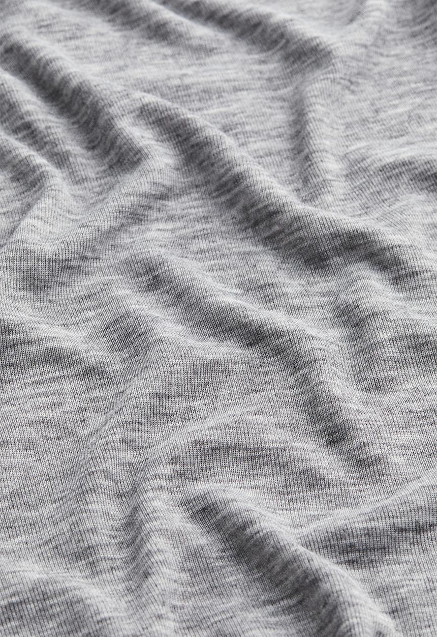 H&M - Polo-neck top - grey marl