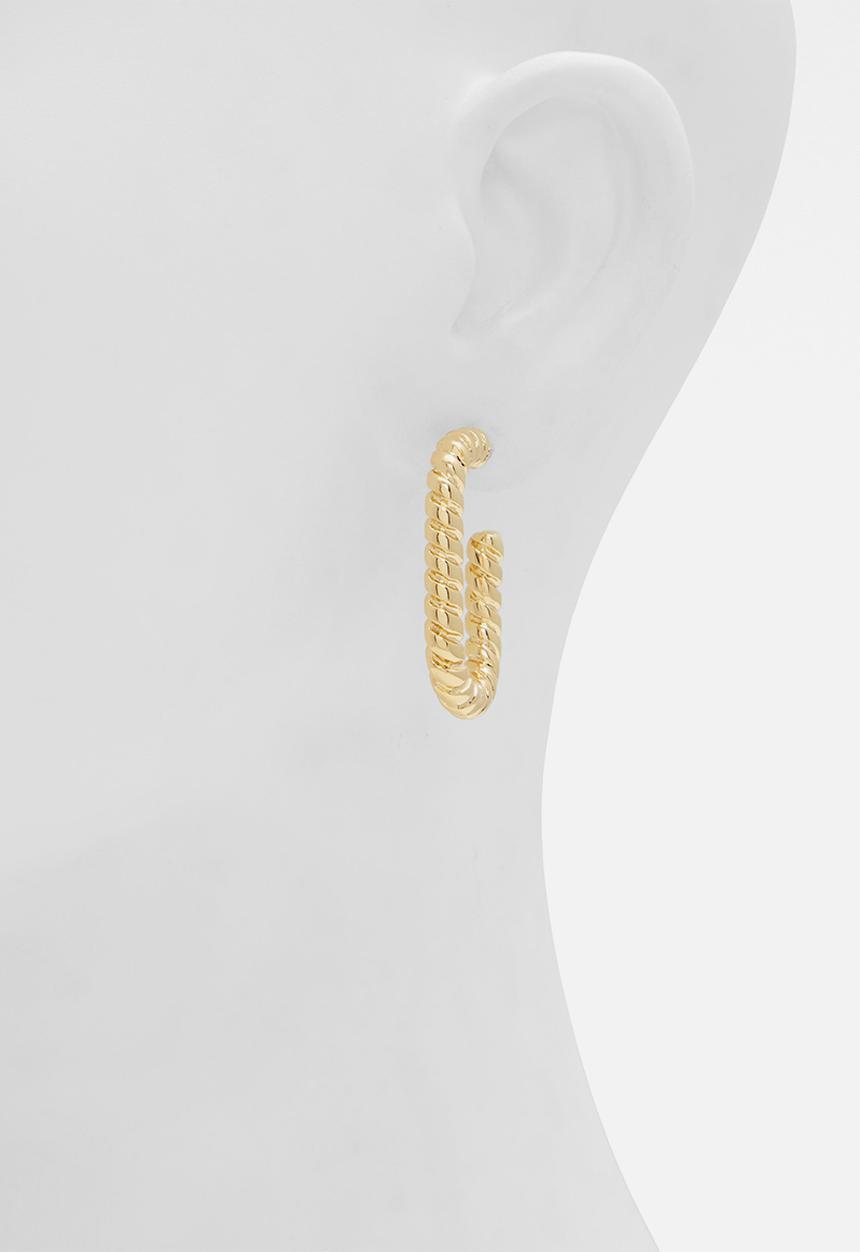 ALDO - Treccia earrings - gold