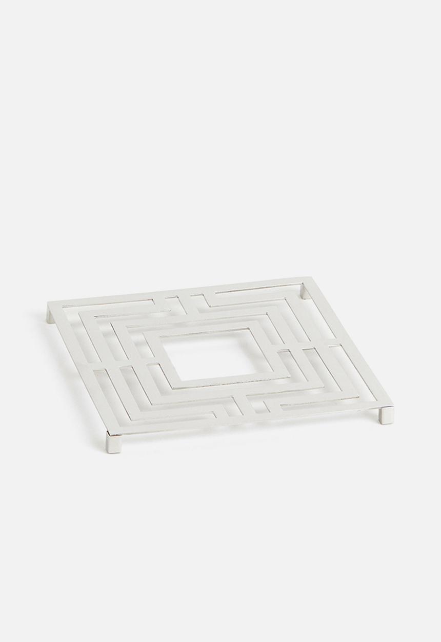 H&M - Metal trivet - silver
