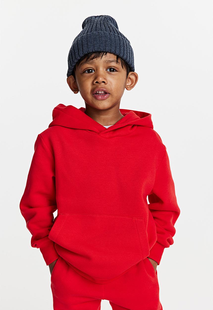 H&M - Hoodie - red