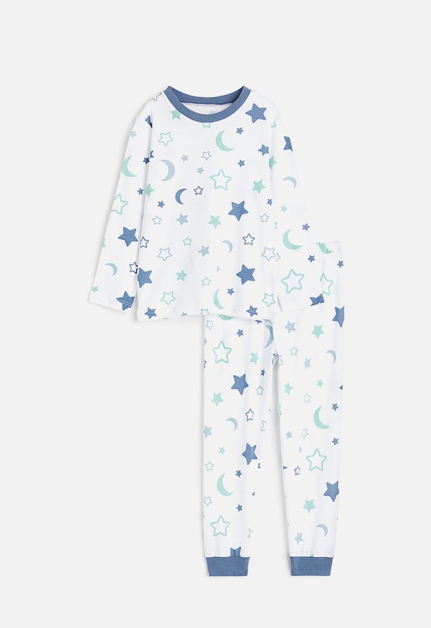 H&M - Jersey pyjamas - white stars