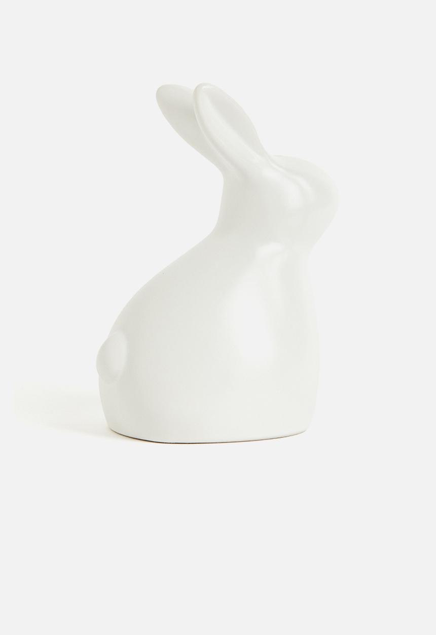 H&M - Stoneware easter bunny - white