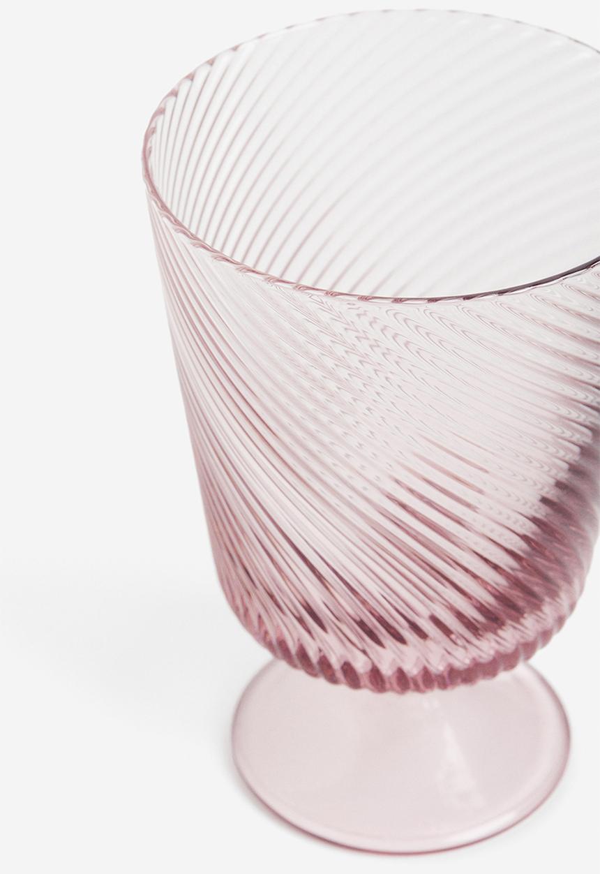 H&M - Wine glass - pink