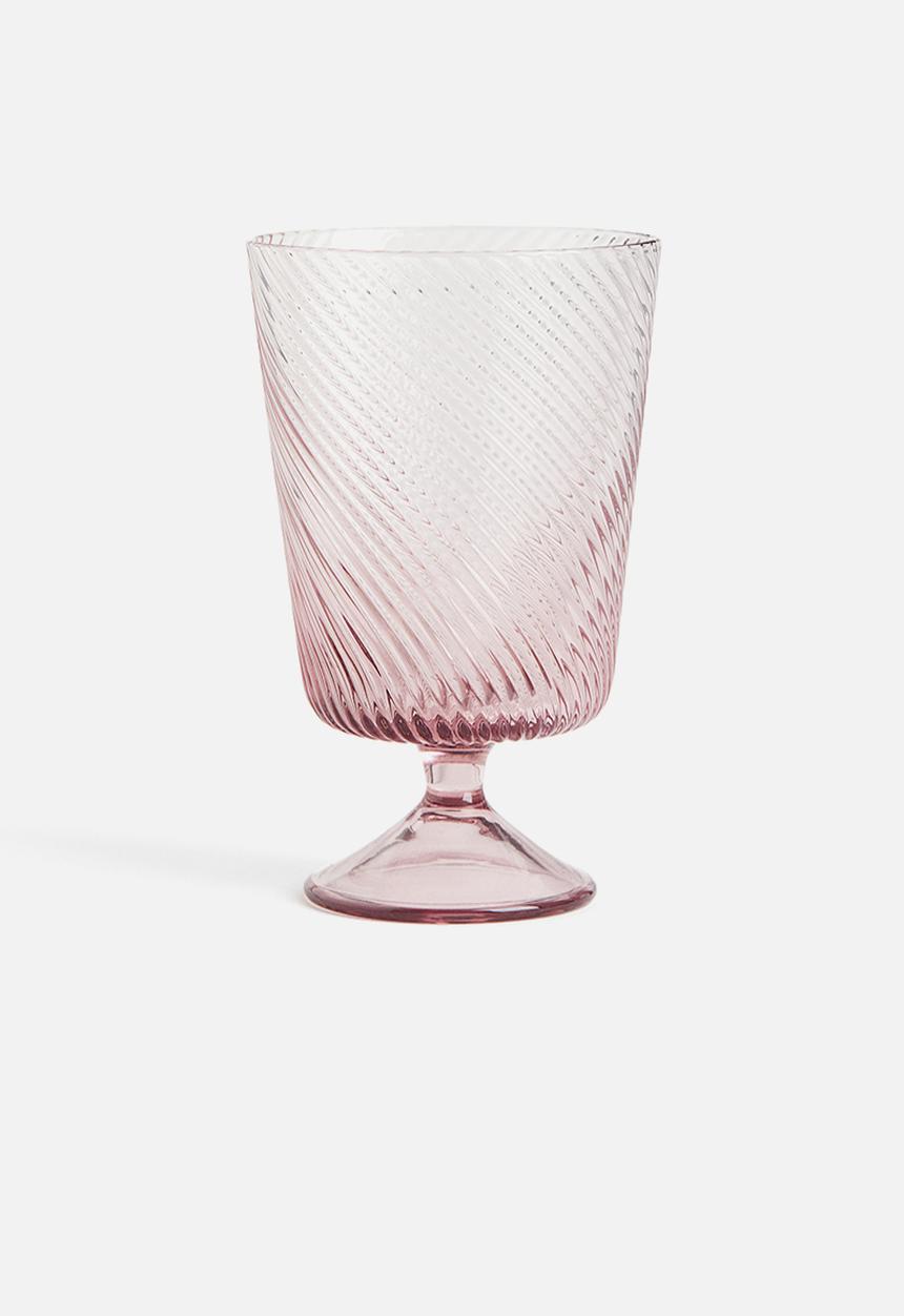 H&M - Wine glass - pink