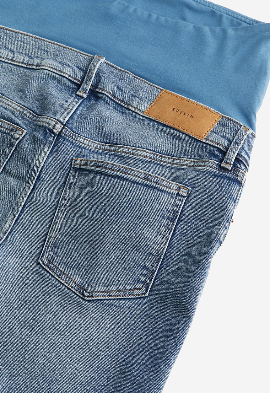 H&M - Mama slim ankle jeans - light denim blue